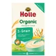 Суміш з 3 органічних злаків, +6 місяців, 250 г, Holle Baby Food