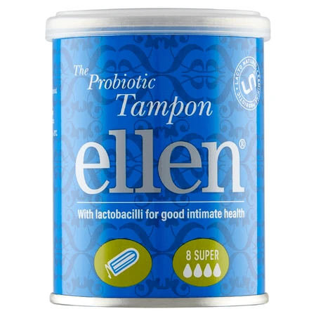 Ellen, пробіотичні тампони, супер, 8 штук: ціни та характеристики
