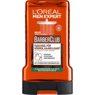 Loreal Paris Men Expert Гель для душа BARBER CLUB, 250 мл