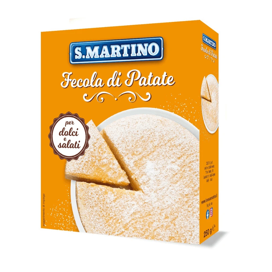 Картофельный крахмал без глютена, 250 г, S.Martino: цены и характеристики