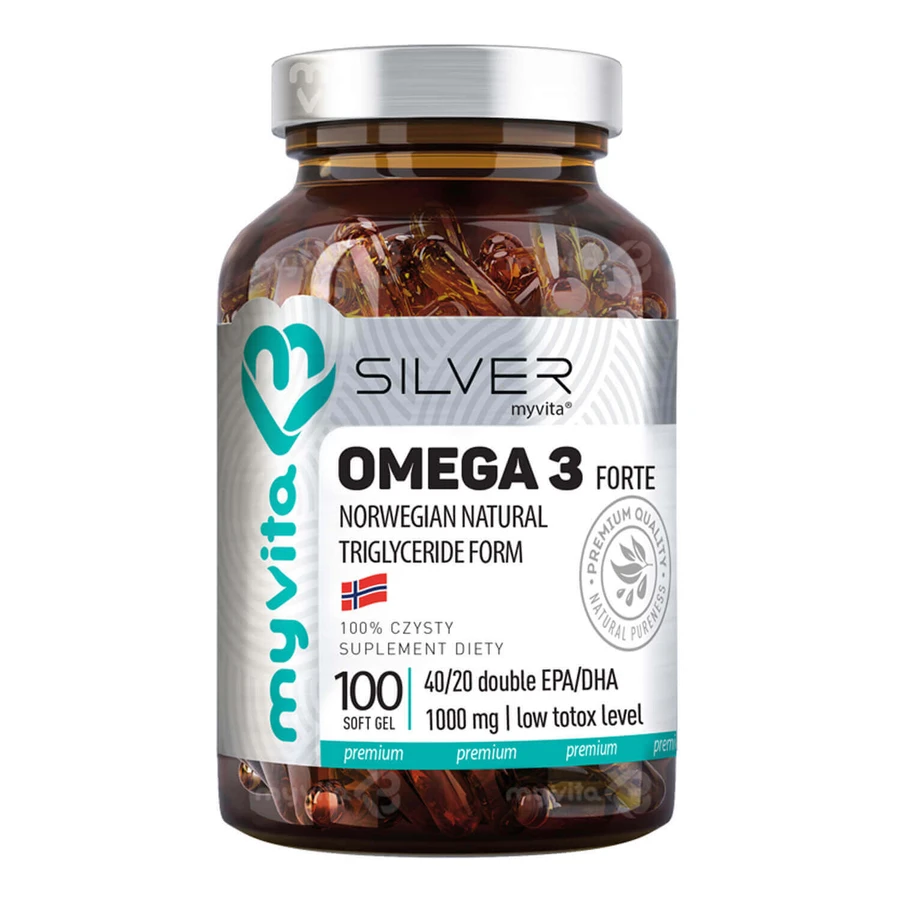 Омега 3 Форте MyVita Omega 3 Forte, 100 капсул: ціни та характеристики