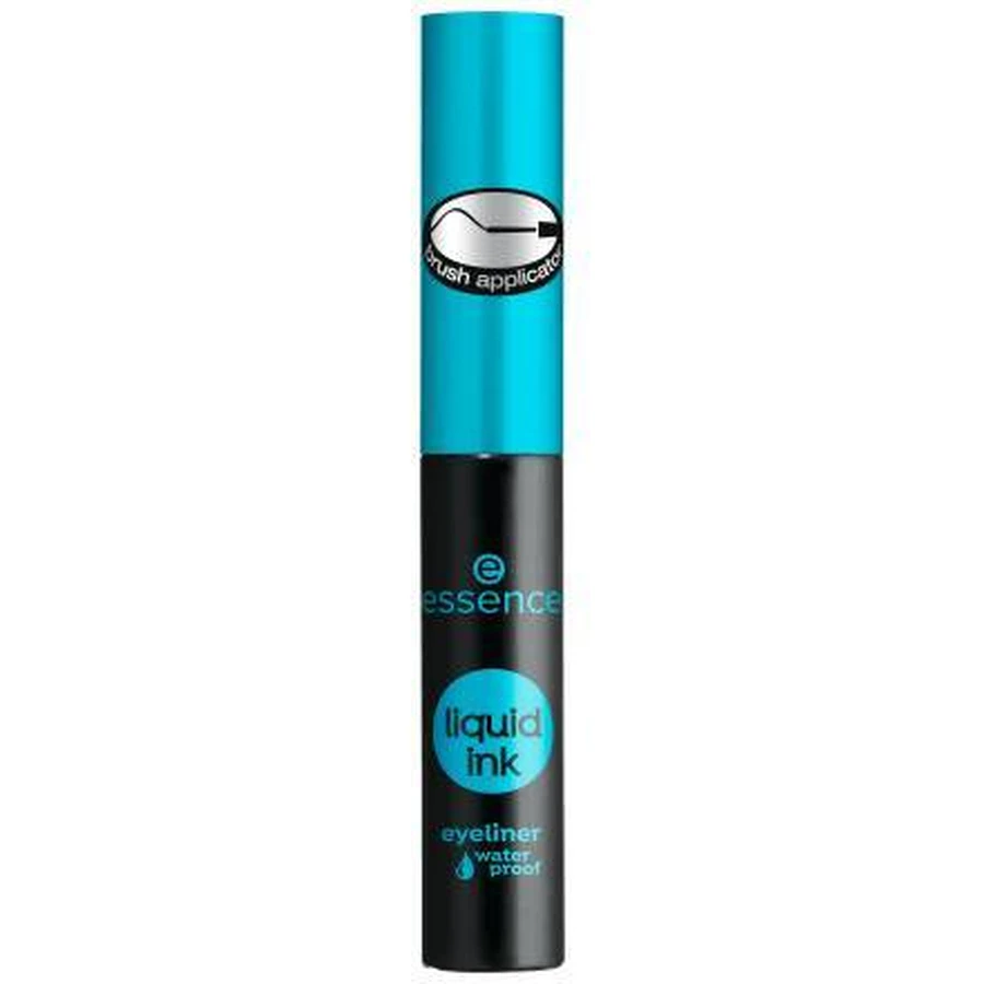 Підводка для очей Essence Cosmetics Liquid Ink Waterproof 01 Black, рідка, водостійка, 3 мл: ціни та характеристики