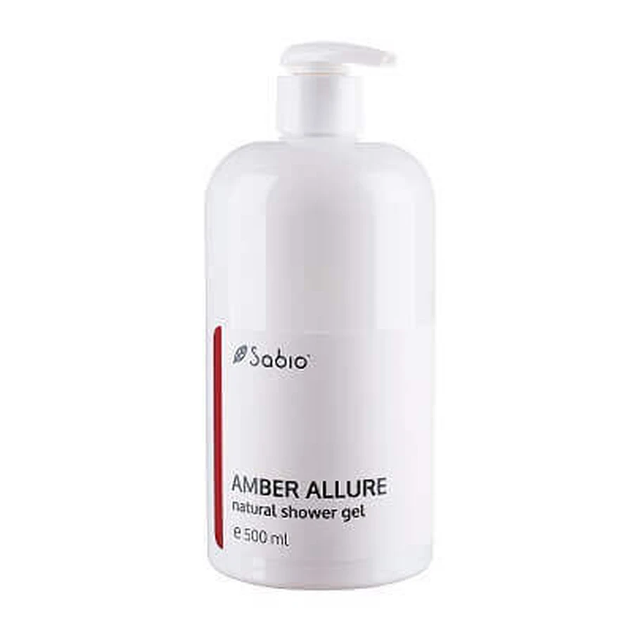 Натуральний гель для душу Amber Allure, 500 мл, Sabio: ціни та характеристики