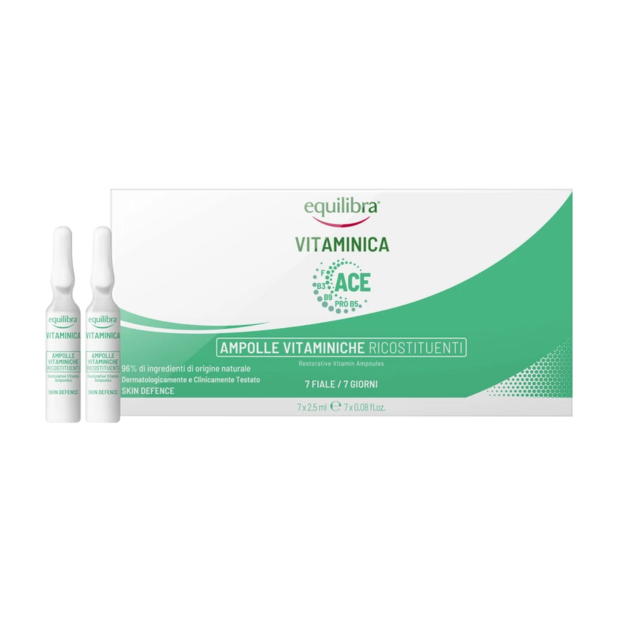 Equilibra Vitaminica Ace, відновлювальні вітамінні ампули, 2,5 мл х 7 ампул: ціни та характеристики
