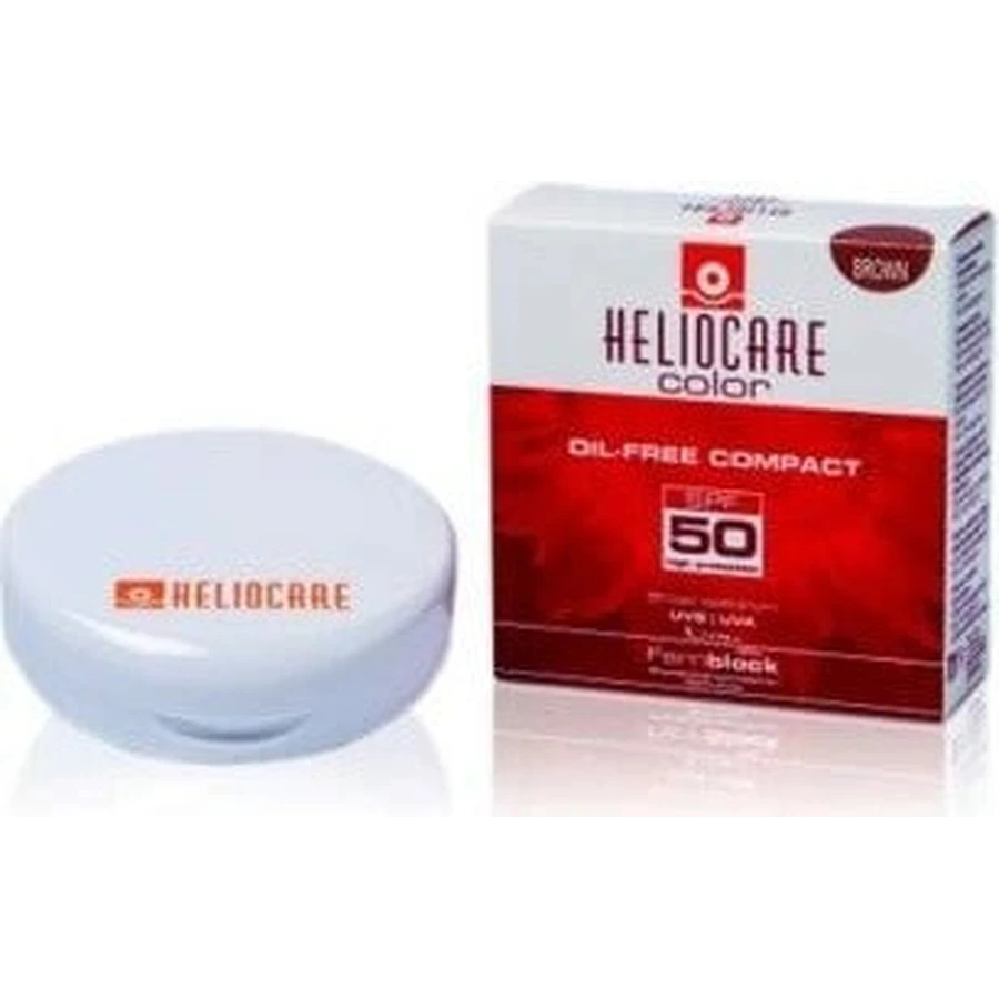 HELIOCARE SPF50 COLOR MAKE-UP BROWN 1×10 г, компактний макіяж: ціни та характеристики
