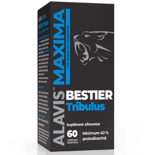 Bestier Tribulus Alavis Maxima, 60 вегетарианских капсул, Alavis Maxima