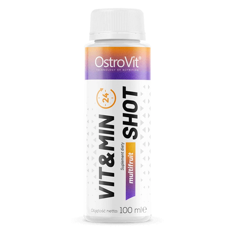 OstroVit Vit&Min Shot, мультифруктовий смак, 100 мл: ціни та характеристики
