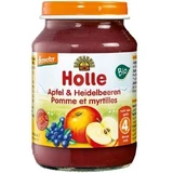Holle органический детский снек Яблоко и черная смородина 190 г