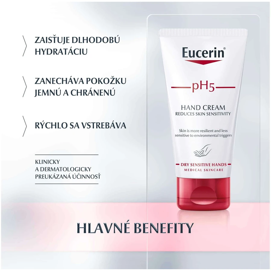 Eucerin pH5 Регенеруючий крем для рук 75 мл: ціни та характеристики