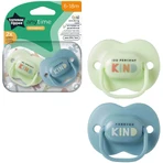 Силіконова пустушка Tommee Tippee CTN AnyTime, 6-18м, різнокольорова 2 шт.: ціни та характеристики