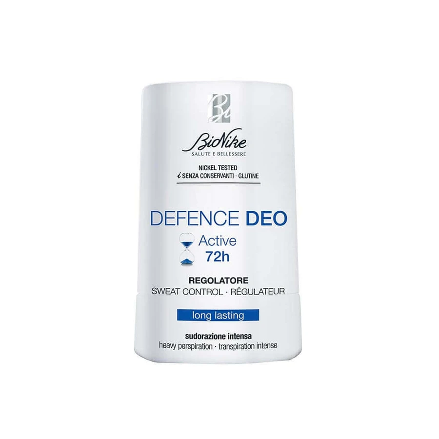 Дезодорант против повышенного потоотделения Defence Deo Active 72h, 50 мл, Bionike: цены и характеристики