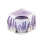 Emocio Glass Decor 70×62 мм Французька лаванда, ароматична свічка 1×1 шт, ароматична свічка: ціни та характеристики