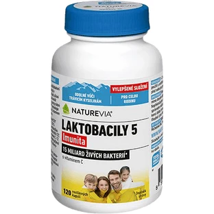 NatureVia Swiss Lactobacilli 5 Immunity 120cps 120 капсул