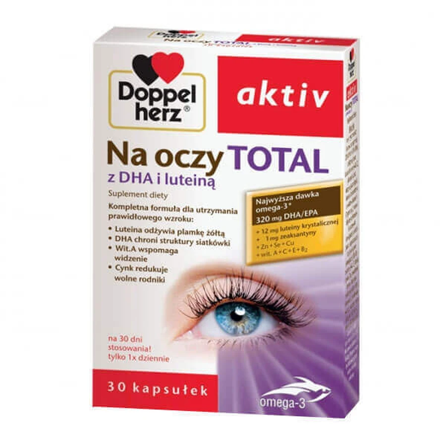 Doppelherz Aktiv Na oczy Всього 30 капсул: ціни та характеристики