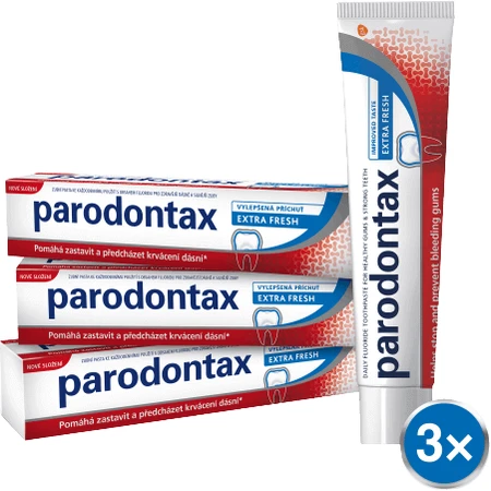 Зубная паста Parodontax Extra Fresh 3 x 75 мл: цены и характеристики