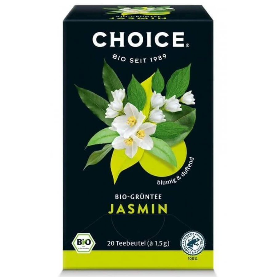 Органічний зелений чай Jasmin Choice, 20 пакетиків, Yogi Tea: ціни та характеристики