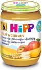HIPP BIO Фруктова каша з цільнозерновими пластівцями 1×190 г, закваска, 6м+.