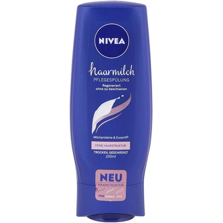 Nivea Кондиціонер для волосся Молочко нормальний 1×200 мл, кондиціонер: ціни та характеристики