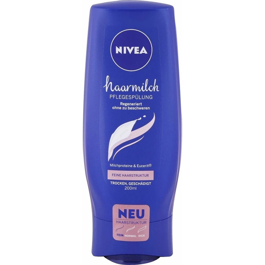 Nivea Кондиціонер для волосся Молочко нормальний 1×200 мл, кондиціонер: ціни та характеристики