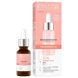 Eveline Cosmetics Skoncentrowana Formua, регенерирующая сыворотка, 10 % AHA кислот, 18 мл