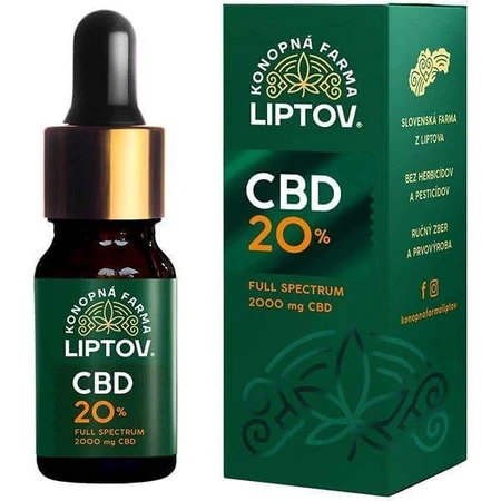 HEMP FARMA LIPTOV CBD ОЛІЯ 20% 10МЛ 1×10 мл: ціни та характеристики