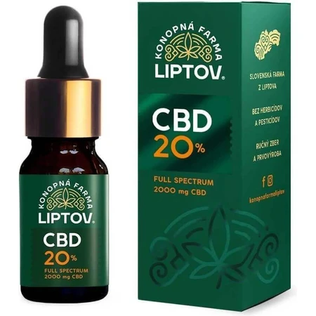 HEMP FARMA LIPTOV CBD ОЛІЯ 20% 10МЛ 1×10 мл: ціни та характеристики
