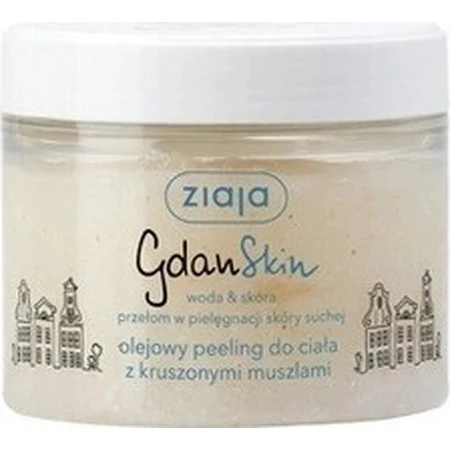 Ziaja Gdanskin - масляный скраб 1×300 мл, масляный скраб: цены и характеристики