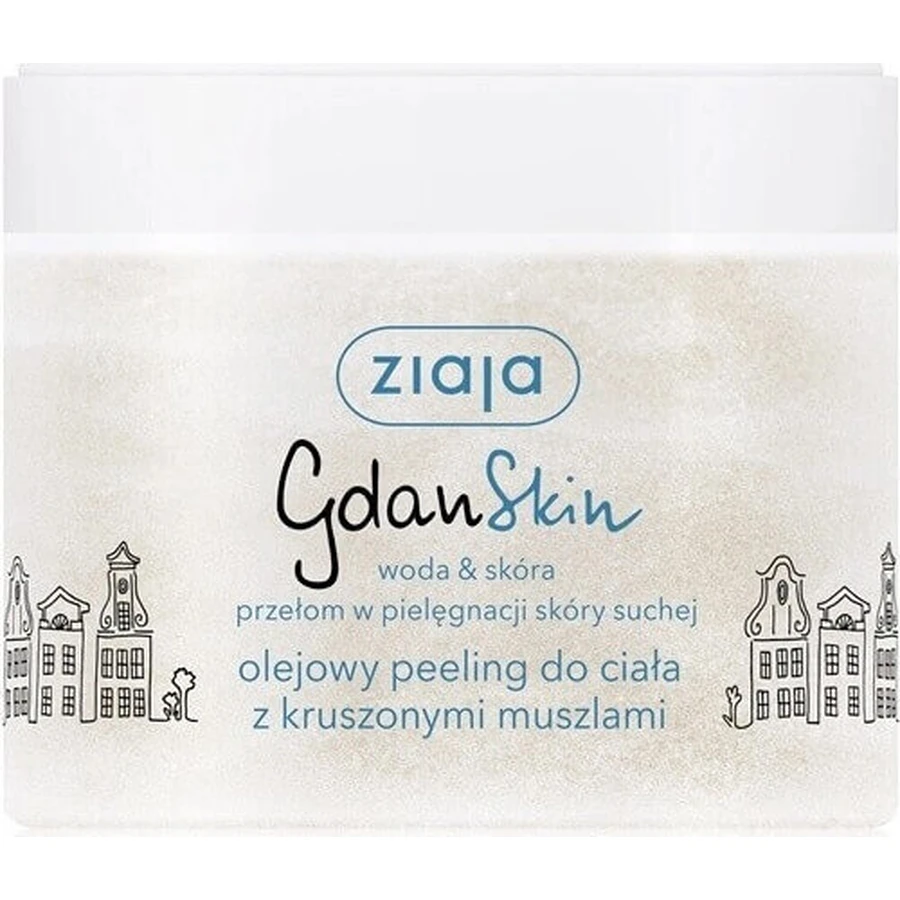 Ziaja Gdanskin - масляный скраб 1×300 мл, масляный скраб: цены и характеристики