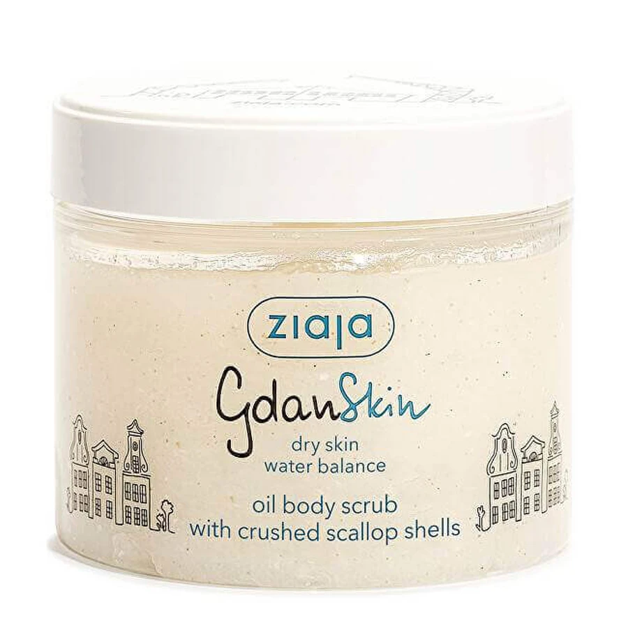 Ziaja Gdanskin - масляный скраб 1×300 мл, масляный скраб: цены и характеристики
