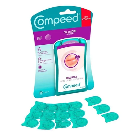 Пластыри для лечения герпеса, 15 пластырей, Compeed: цены и характеристики