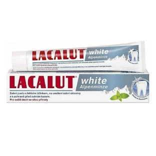 Паста для індички Lacalut White Alpenminze лікувальна, 75 мл, Theiss Naturwaren