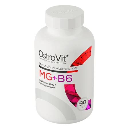 Магній + B6 OstroVit Mg + B6, 90 таблеток: ціни та характеристики