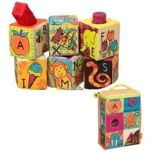 Набір з 6 кубиків-сортувальників "Абетка", B.Toys