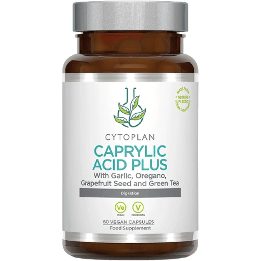 Cytoplan Caprylic Acid Plus - Каприловая кислота 60 капсул: цены и характеристики