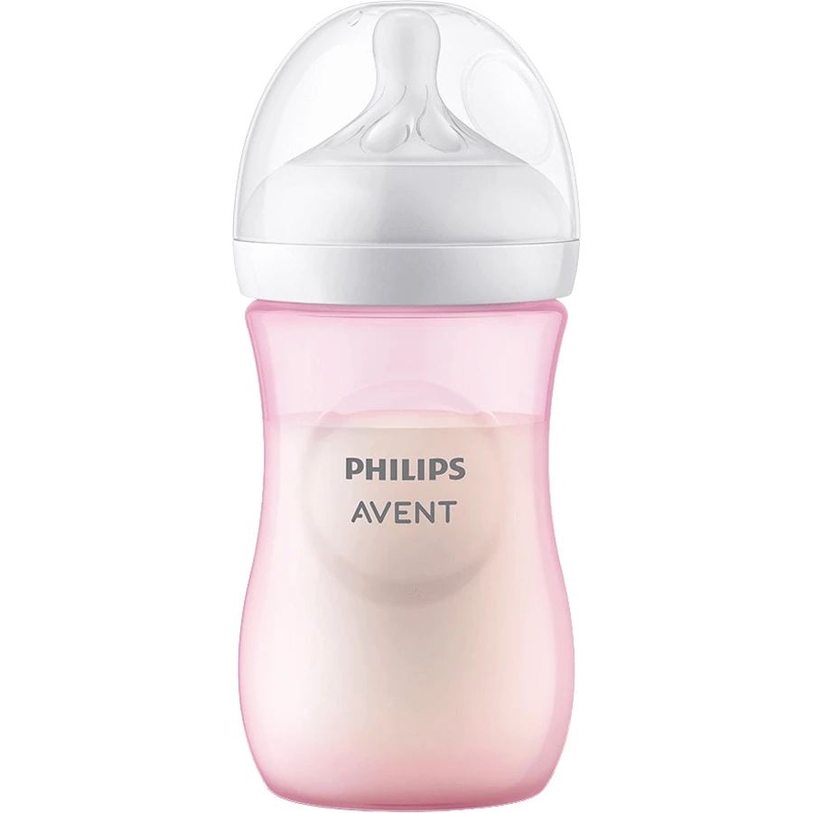 Пляшечка Philips Avent Natural Response 260мл, 1м+ рожева: ціни та характеристики
