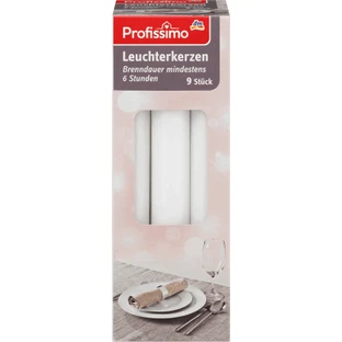 Свічка Profissimo Sphenish, 9 шт.