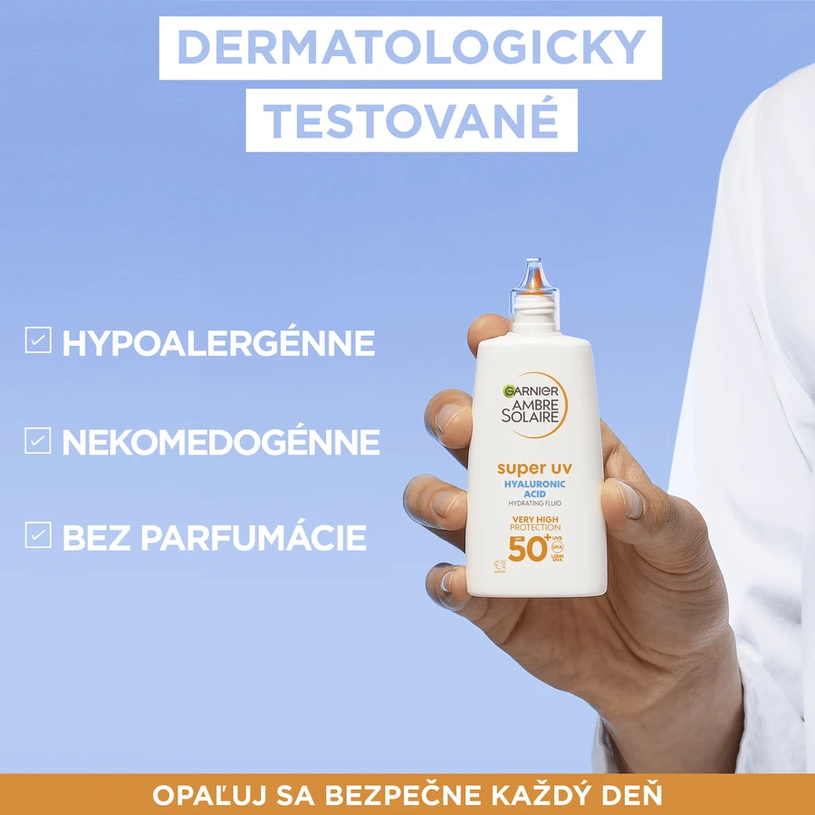 Garnier Ambre Solaire Суперзахисний флюїд для обличчя від ультрафіолету SPF 50+ 40 мл: ціни та характеристики