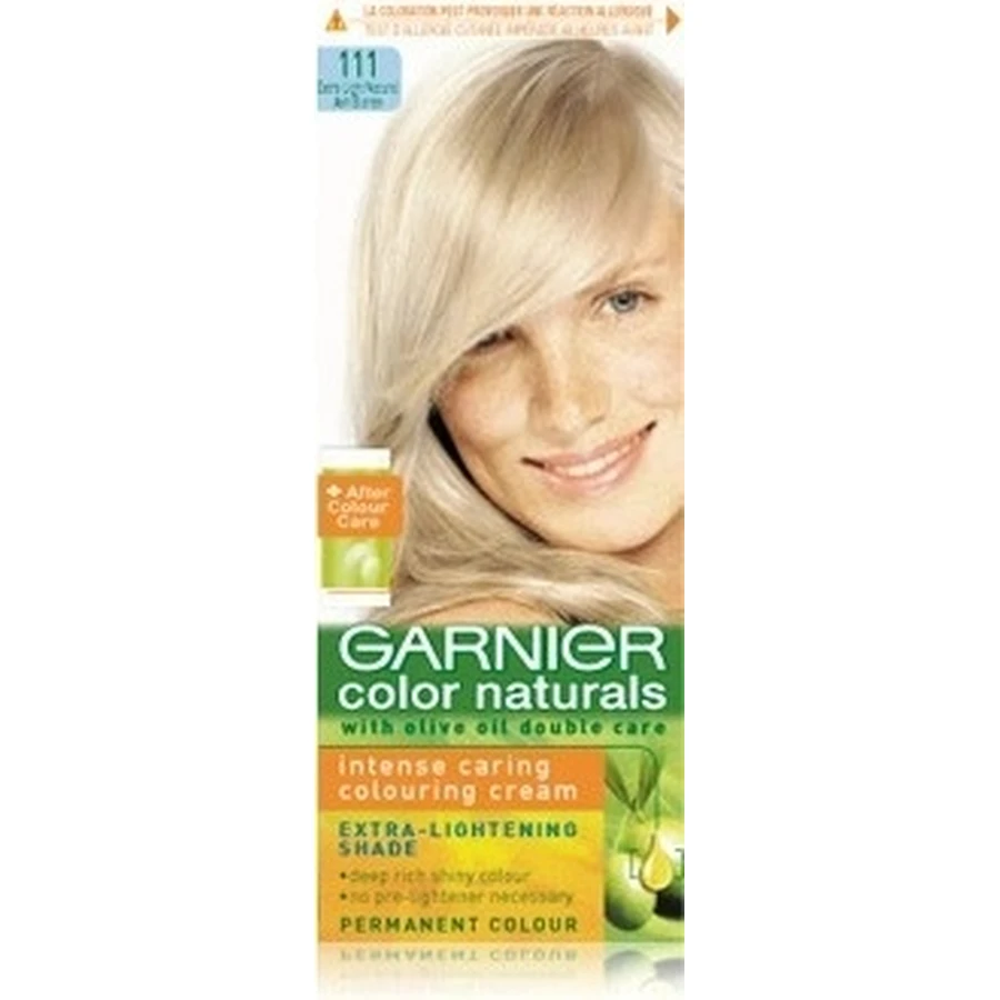 Фарба для перманентного волосся Garnier Color Naturals 111 Суперосвітлююча попелясто-русява 1×1 шт, колір волосся: ціни та характеристики