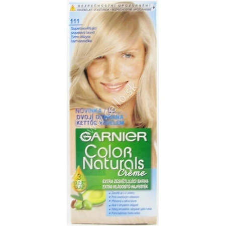 Фарба для перманентного волосся Garnier Color Naturals 111 Суперосвітлююча попелясто-русява 1×1 шт, колір волосся: ціни та характеристики