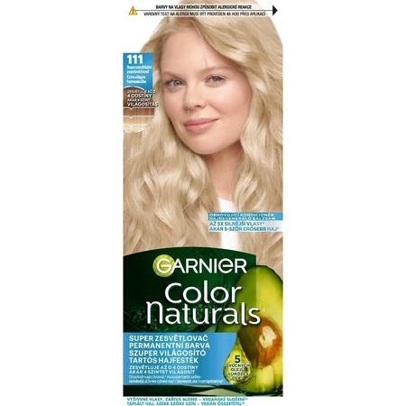Фарба для перманентного волосся Garnier Color Naturals 111 Суперосвітлююча попелясто-русява 1×1 шт, колір волосся: ціни та характеристики