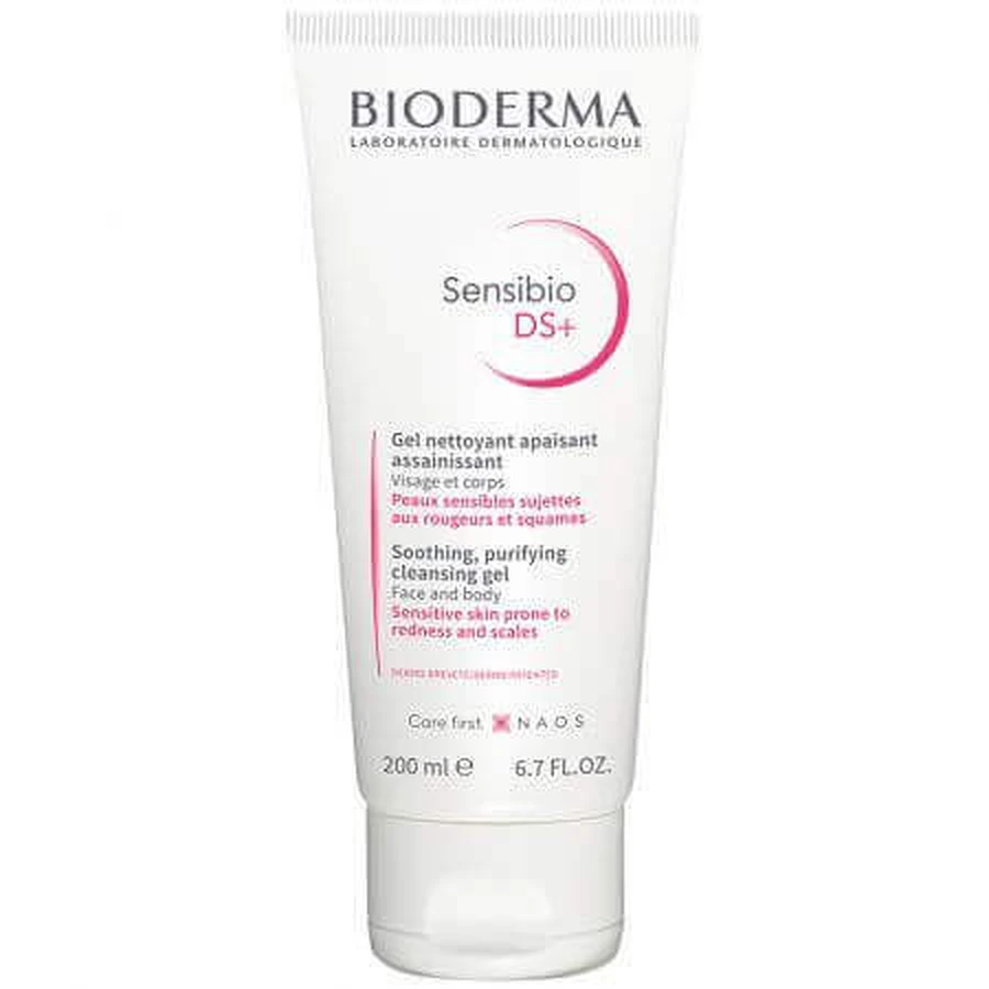 Bioderma Sensibio DS+ Purifying Foaming Purifying Gel 200 мл: цены и характеристики