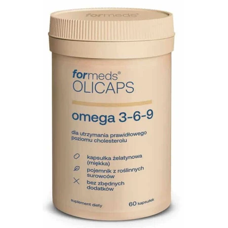 Olicaps OMEGA 3-6-9 (60 капсул) Formeds: цены и характеристики