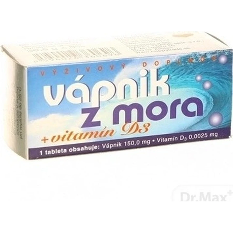 NATURVITA Кальций из моря + витамин D3 1×60 табл, кальций + D3: цены и характеристики