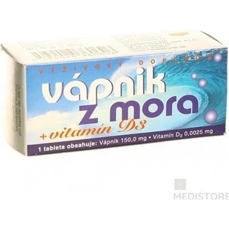 NATURVITA Кальций из моря + витамин D3 1×60 табл, кальций + D3: цены и характеристики