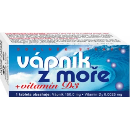 NATURVITA Кальций из моря + витамин D3 1×60 табл, кальций + D3: цены и характеристики