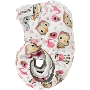 Защелка для подгузников Bobánek Newborn AIO, ручные животные