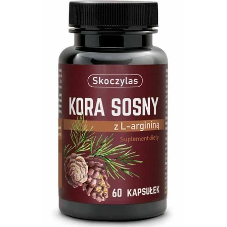 Skoczylas Сосновая кора с аргинином 60 капсул: цены и характеристики