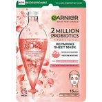 Текстильна маска Garnier Skin Naturals з пробіотичними фракціями 22 г: ціни та характеристики