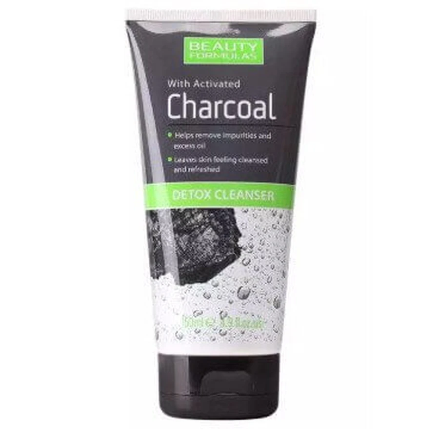 Детоксикуюча маска для обличчя з деревним вугіллям Beauty Formulas, 150 мл, Drammock: ціни та характеристики