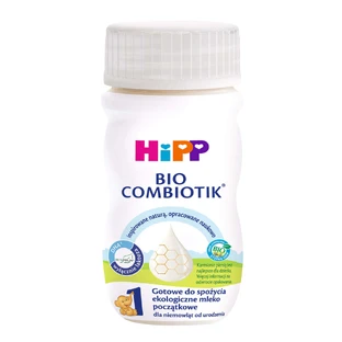 HiPP 1 Bio Combiotik, готовое к употреблению органическое детское молоко, с рождения, 90 мл
